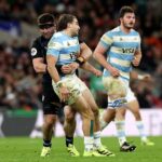 Tom Curry bol obvinený z toho, že povedal trénerovi Argentíny Felipemu Contepomimu, aby sa „vykašľal“ na nepokojnom stretnutí v tuneli.