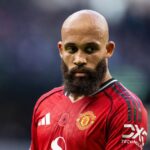 Bryan Mbeumo počas zápasu Premier League medzi Tottenhamom Hotspur a Manchestrom United na štadióne Tottenham Hotspur.