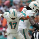 Výsledky 10. týždňa NFL 2025: Delfíny sú rozrušené, havrany zostávajú horúce