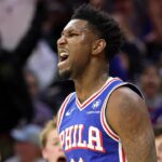 Výsledky NBA: 76ers získava podporu od Justina Edwardsa pri víťazstve nad Celtics