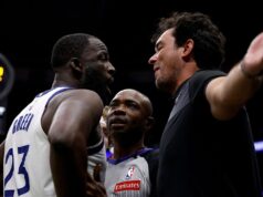 Výsledky NBA: Warriors sú na čele Pelicans uprostred incidentu s fanúšikmi Draymonda Greena Výsledky NBA: Warriors sú na čele Pelicans uprostred incidentu s fanúšikmi Draymonda Greena