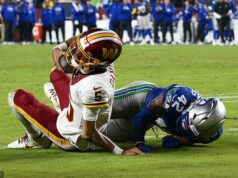 Výsledky röntgenového vyšetrenia Jaydena Danielsa boli odhalené v obrovskom momente sezóny Commanders po hororovom zranení lakťa QB. Jayden Daniels utrpel strašné zranenie lakťa počas zápasu Commanders proti Seattlu