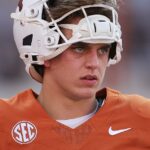 Texaský rozohrávač Arch Manning predviedol proti Arkansasu svoj najlepší výkon v sezóne