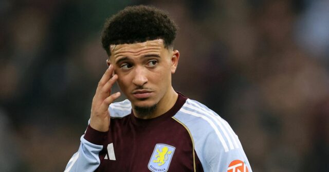 Očakáva sa, že Jadon Sancho zasadí Manchestru United posledný úder počas hosťovania v Aston Ville