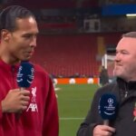 Obranca Liverpoolu Virgil van Dijk sa v utorok objavil v televízii po boku Wayna Rooneyho