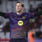 Wojciech Szczesny tvrdí, že prekonal barcelonský rekord telesného tuku a minulý rok hral „zadarmo“