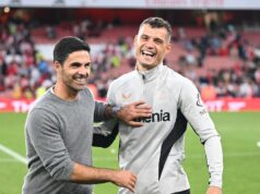 Xhaka zo mňa urobil lepšieho trénera: hlavný tréner Arsenalu Arteta lightbox-info