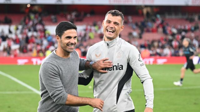 Xhaka zo mňa urobil lepšieho trénera: hlavný tréner Arsenalu Arteta lightbox-info