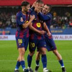 Dani Olmo a Pedri z Barcelony