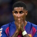 Marcus Rashford si položí ruky na tvár