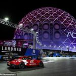 Bezpečnostné vozidlo Mercedes-AMG GT Black Series Bernda Maylandera prekračuje Sphere