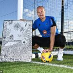 Útočník Queens Park Rangers Michael Frey je tiež oddaným umelcom, ako povedal pre Daily Mail Sport