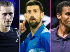 Zverev pod tlakom Djokoviča, Augera-Aliassimeho, Fritza Zverev pod tlakom Djokoviča, Augera-Aliassimeho, Fritza