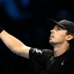 De Minaur porazil Taylora Fritza v priamych setoch, aby zostal v spore (AFP cez Getty Images)