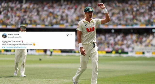 „Starne ako dobré víno“ – Fanúšikovia sú v úžase, keď Mitchell Starc v 1. dni prvého testu AUS vs. ENG Ashes 2025-26 zbiera 7-fer, aby rozobral Anglicko

