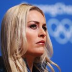 Lindsey Vonnová na mediálnom summite tímu USA pred Milanom Cortinou 2026 - Portréty - Zdroj: Getty