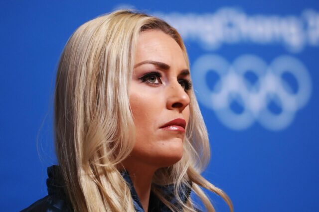 Lindsey Vonnová na mediálnom summite tímu USA pred Milanom Cortinou 2026 - Portréty - Zdroj: Getty
