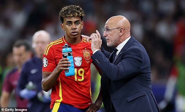 „Zrada“ Barcelony nad Laminem Yamalom: Šéfovia Španielska „boli takí nahnevaní, Španielski futbaloví šéfovia údajne zvažovali ponechanie Lamine Yamal v tíme uprostred hnevu na neho, ktorý podstúpil tajnú procedúru, predtým, ako sa Luis de la Fuente rozhodol prepustiť ho.