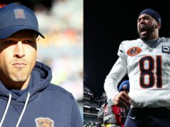 1 deň po nepriamom zavolaní Caleba Williamsa Ben Johnson dáva najavo svoje pocity z vývoja Bears QB logo pochodového šialenstva
