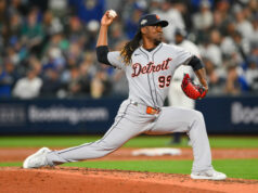 3 ideálne tímy pre šampióna svetovej série bullpen arm po tom, čo sa skončí obchod v hodnote 34,5 milióna dolárov s stintom Tigers logo pochodového šialenstva