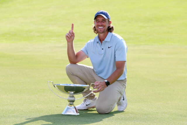 Tommy Fleetwood vyhráva Tour Championship 2025 (Zdroj obrázka: Imagn)