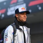 Arvid Lindblad z Campos Racing (4) počas testovania F2 na medzinárodnom okruhu v Bahrajne. Zdroj: Getty