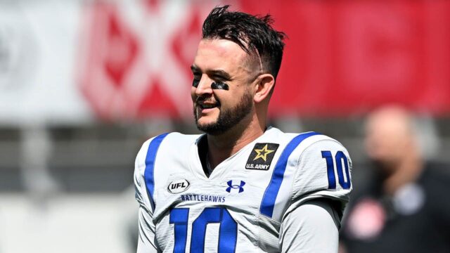 AJ McCarron sa vracia do UFL ako ďalší hlavný tréner AJ McCarron sa vracia do UFL ako ďalší hlavný tréner Birmingham Stallions