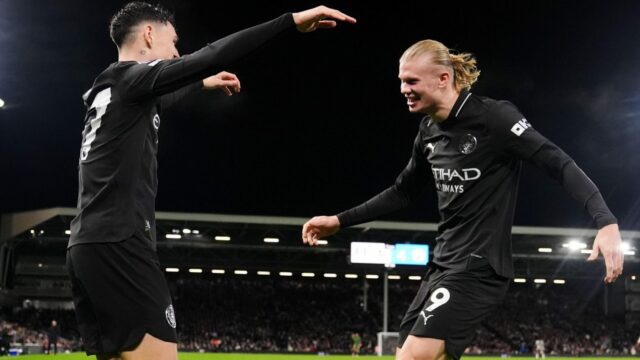 Absurdný 100. gól Erlinga Haalanda v PL takmer prehral v ešte absurdnejšom víťazstve Man City vo Fulhame
