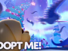 Adoptujte sprievodcu minihrou Me Starry Bounce Centrum minihier Starry Bounce (obrázok cez Roblox)