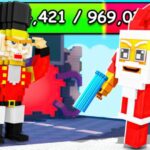 Vystreľte z dela, aby ste vyčerpali HP ľadového šéfa (obrázok cez Roblox)