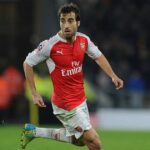 Mathieu Flamini z Arsenalu počas opakovania 5. kola Emirates FA Cup medzi Hull City a Arsenalom na štadióne KC 8. marca 2016 v Hull v Anglicku