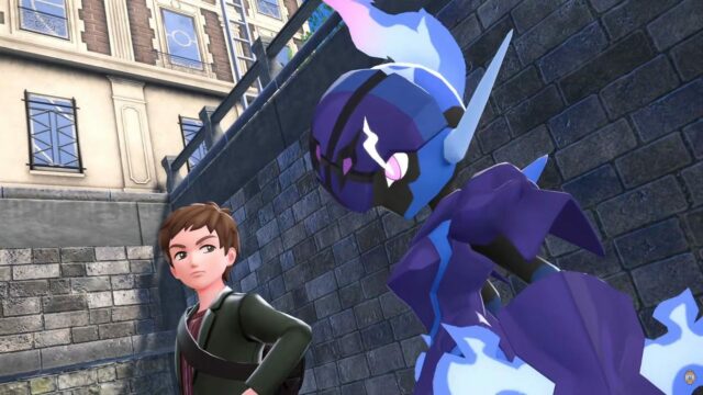 Ako získať Ceruledge a Armarouge v Pokemon Legends ZA Mega Vyberte si požadované brnenie z NPC (obrázok cez TPC || YouTube/MonkeyKingHero)