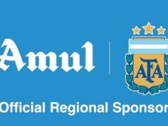 Amul bude naďalej oficiálnym regionálnym sponzorom futbalového tímu Argentíny Amul bude naďalej oficiálnym regionálnym sponzorom futbalového tímu Argentíny