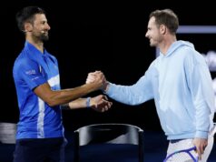 Andy Murray ‚sklamaný‘ z výsledkov v trénerskej práci s Novakom Djokovičom Dvojica spolupracovala v Indian Wells, ale Djokovič prehral v prvom kole (Getty)