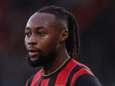 Antoine Semenyo spôsobil nesúhlas Liverpoolu s vyhlásením o prestupe Antoine Semenyo počas nedávneho žrebu Bournemouthu v Premier League s Burnley