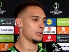 Antony brutálne povedal, čo si o ňom fanúšikovia Man Utd a Ruben Amorim skutočne myslia Antony hovorí pre médiá.