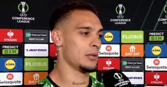 Antony brutálne povedal, čo si o ňom fanúšikovia Man Utd Antony hovorí pre médiá.