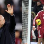 Arne Slot, manažér Liverpoolu, reaguje počas zápasu Premier League medzi Liverpoolom a Sunderlandom na Anfielde 3. decembra 2025 v...