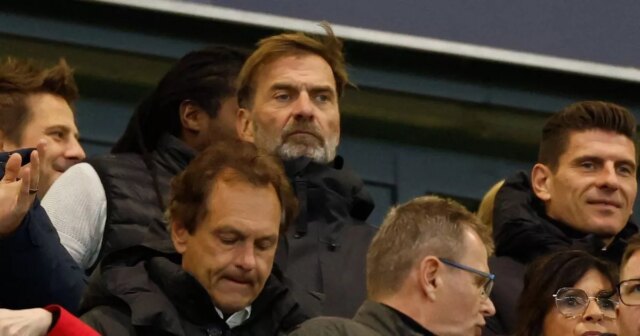 Jurgen Klopp sa zúčastňuje zápasu európskej kvalifikácie majstrovstiev sveta 2026 medzi Nemeckom a Slovenskom.  