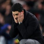 Danny Welbeck oslavuje gól za Brighton