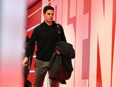 Arsenal podal nočnú moru ako scenár zranenia, keď sa na poslednú chvíľu zmenil zápas v Brightone Tréner Arsenalu Mikel Arteta.