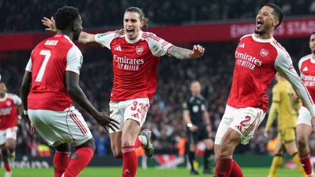 Arsenal prekonal palác, keď sa beh Carabao Cupu stal kľúčovým Arsenal prekonal palác, keď sa beh Carabao Cupu stal kľúčovým pre sny dynastie Arteta