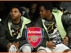 Arsenal sleduje prestupy Rodryga či Rafaela Leaa Rafael Leao oslavuje gól za AC Miláno