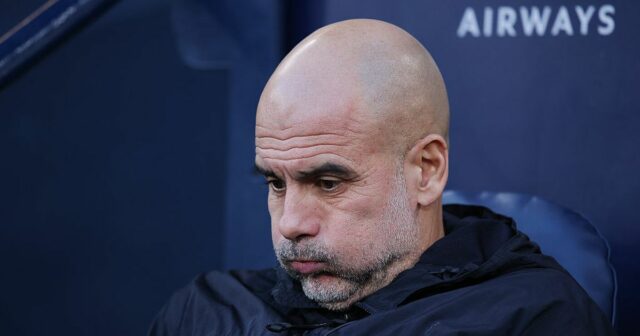 Tréner Manchestru City Pep Guardiola