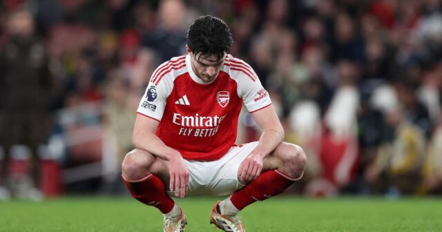 Arsenalu by po aktualizácii Declana Ricea mohlo chýbať osem hráčov Declan Rice