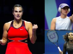 Aryna Sabalenka skladá obrovský kompliment Igovi Swiatekovi, keď dáva Poliaka do rovnakej skupiny ako Serena Williamsová Aryna Sabalenka na WTA Finals 2025 - Zdroj: Getty
