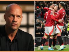 Barcelona takmer porazila Man United prestupom Antonyho Antony oslavuje gól za Real Betis