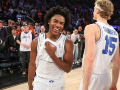 Basketbal NCAA: Bzučiak BYU dvíha Cougars k víťazstvu Basketbal NCAA: Bzučiak BYU dvíha Cougars k víťazstvu