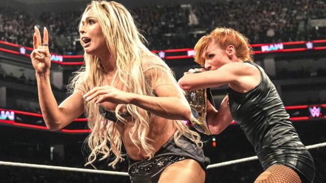Becky Lynch rafinovane zachráni Maxxine Dupriovú po zlom úlovku na WWE RAW
