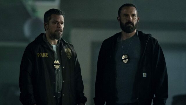 Matt Damon a Ben Affleck na svetovej premiére The Accountant 2 (obrázok cez Getty)